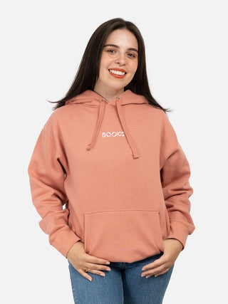 Books embroidered unisex hoodie