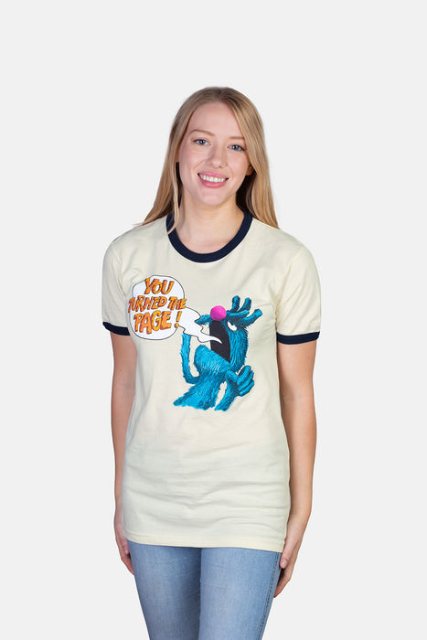 Sesame Street: The Monster at the End of This Book unisex ringer t-shirt