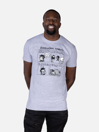 Sarah's Scribbles - Bookworm Habits unisex t-shirt
