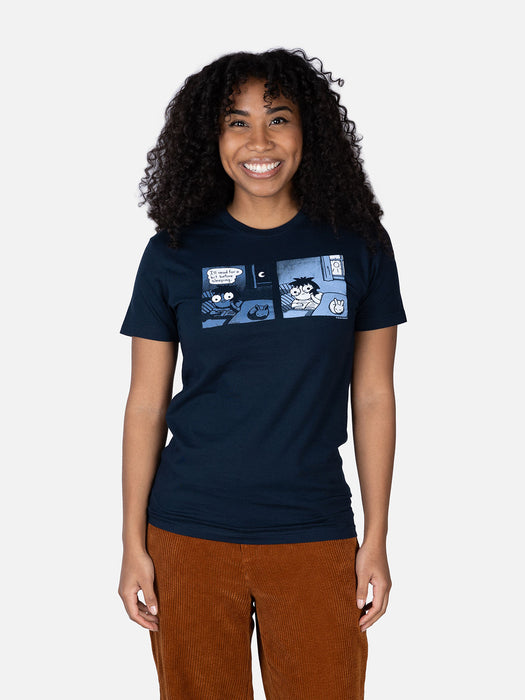 Sarah's Scribbles - I'll Read for a Bit Before Sleeping unisex t-shirt