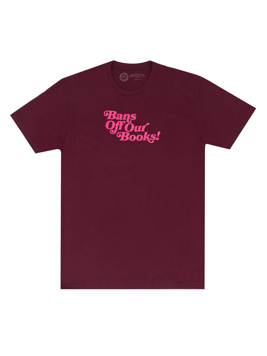 Bans Off Our Books unisex t-shirt (Red)