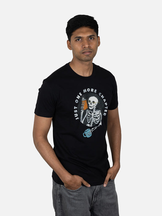 Just One More Chapter unisex t-shirt