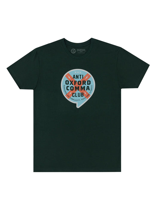 Anti Oxford Comma Club unisex t-shirt