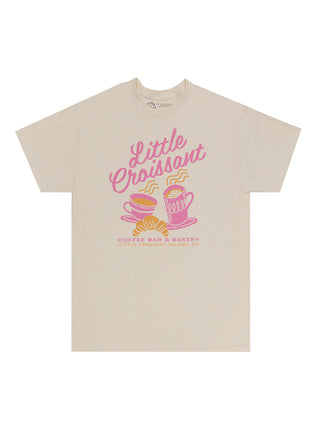 Emily Henry: Little Croissant Coffee Bar unisex t-shirt
