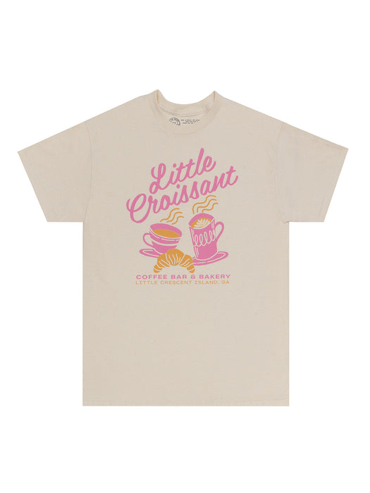 Emily Henry: Little Croissant Coffee Bar unisex t-shirt