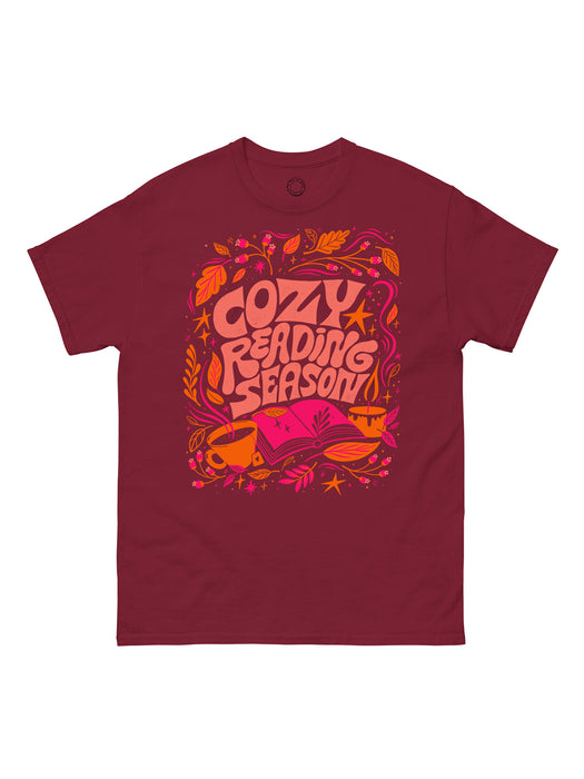 Cozy Reading Season unisex t-shirt