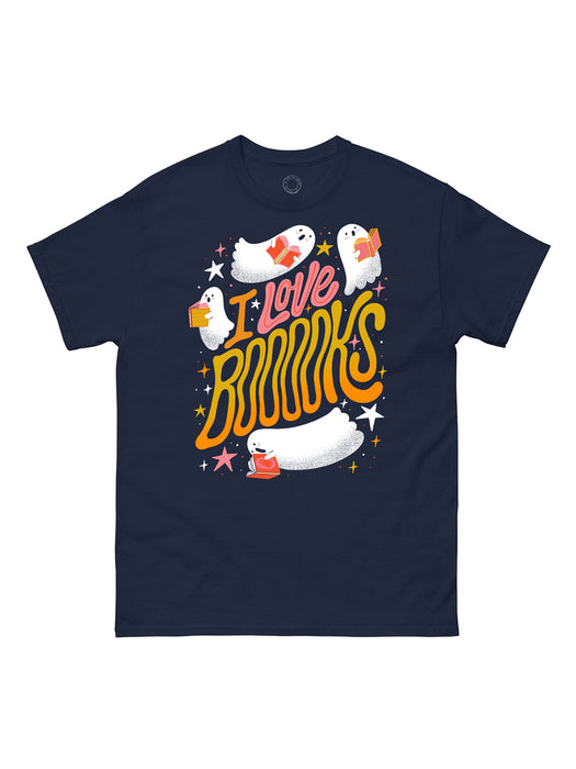 I Love Booooks unisex t-shirt