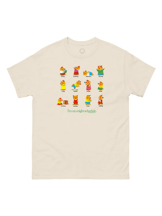 Richard Scarry: Tight Schedule unisex t-shirt