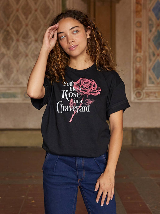 Alchemised: Rose in a Graveyard unisex t-shirt
