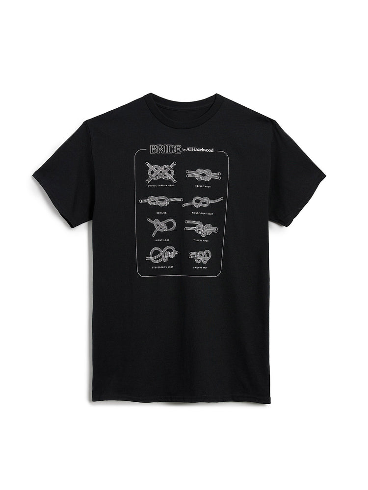 Ali Hazelwood's Bride: A Guide to Knots unisex t-shirt