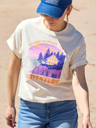 Carley Fortune: Utterly Desperate for an Adventure unisex t-shirt