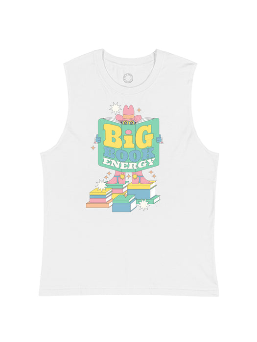 Big Book Energy unisex tank top
