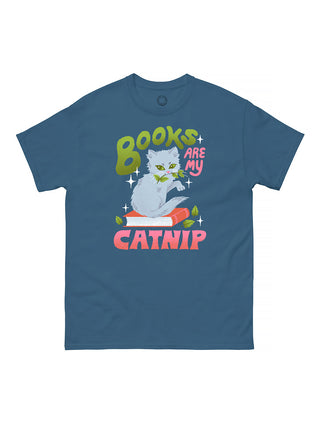 Books Are My Catnip unisex t-shirt