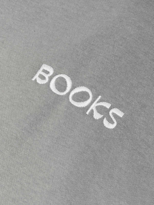 Books embroidered unisex sweatshirt
