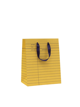 Library Card small gift bag