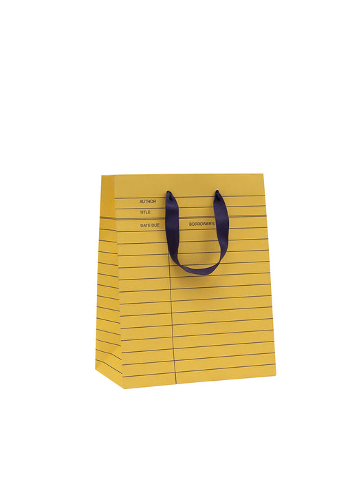 Library Card small gift bag