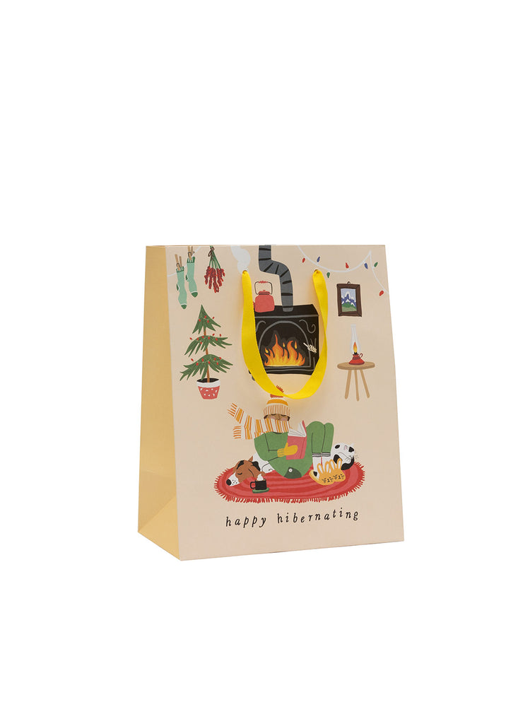 Happy Hibernating small gift bag