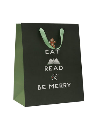 Eat, Read, & Be Merry large gift bag (2022)