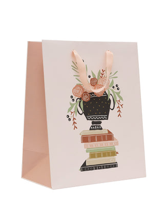 Books & Bouquets large gift bag