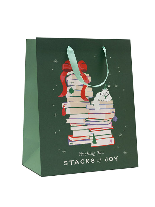 Stacks of Joy large gift bag