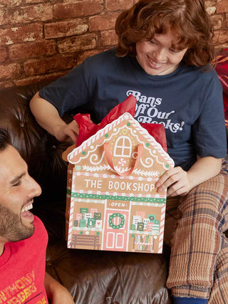 Gingerbread Bookshop large gift bag