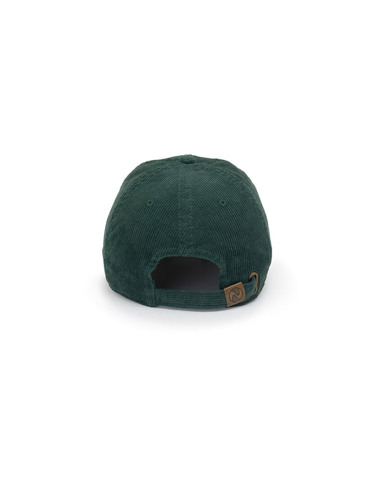 Green cap on a white background