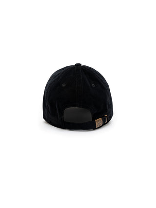 Black cap on a white background