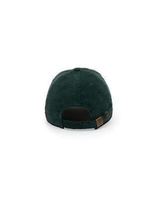 Green cap on a white background