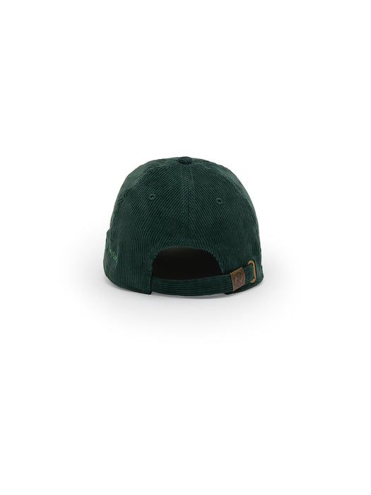 Green cap on a white background