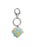 Keychain with 'Queer Book Club' text on a white background