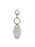 Keychain with text saying Ardently Yours at Pemberley Suite 1813 on a white background