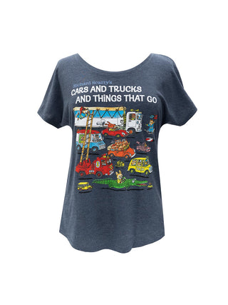 Richard Scarry: Cars and Trucks and Things That Go women's relaxed fit t-shirt