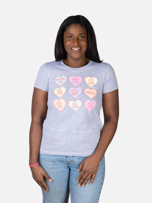 Sweet Reads women's crew t-shirt
