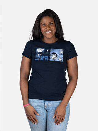 Sarah's Scribbles - I'll Read for a Bit Before Sleeping women's crew t-shirt
