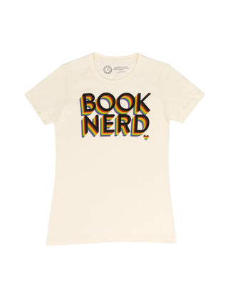 Book Nerd Pride women's crew t-shirt