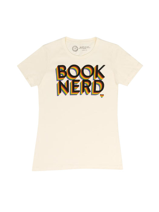 Book Nerd Pride women's crew t-shirt
