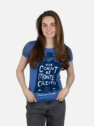 The Count of Monte Cristo women's crew t-shirt