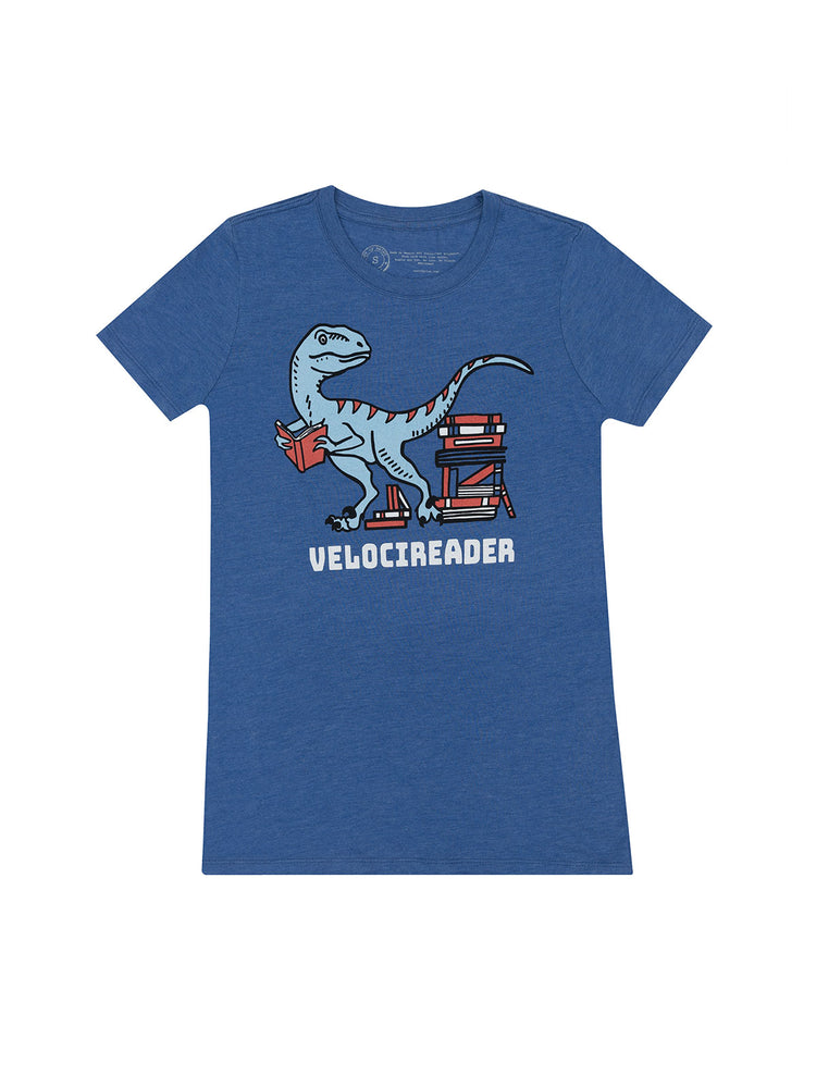 Velocireader women's crew t-shirt