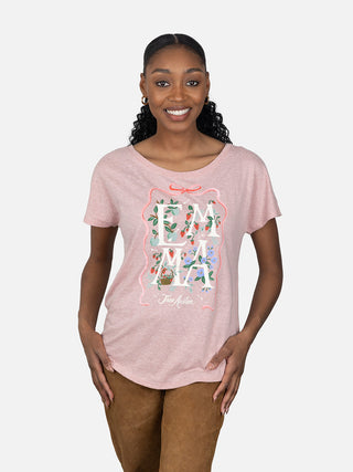 Emma (Puffin in Bloom) women's relaxed fit t-shirt