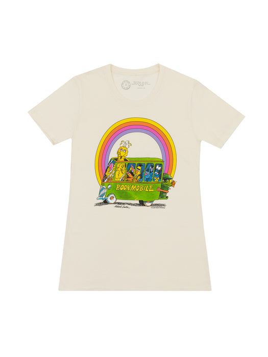 Sesame Street Bookmobile women's crew t-shirt