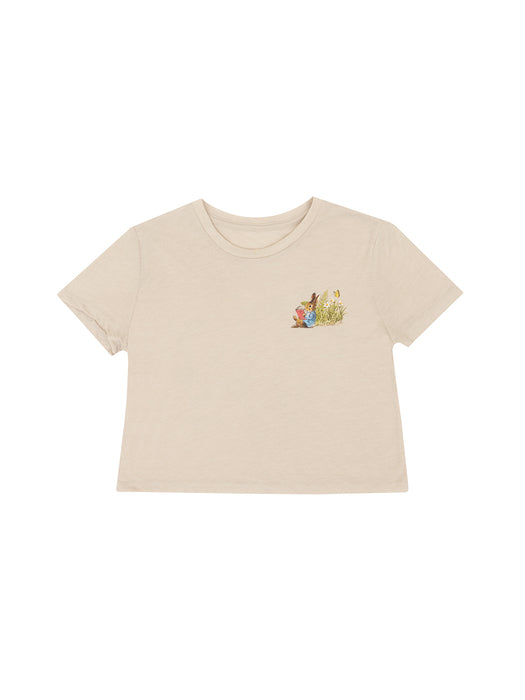 Peter Rabbit™ women's flowy crop t-shirt
