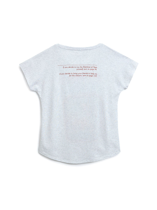 Choose Your Own Adventure: The Magic of the Unicorn women's relaxed fit t-shirt
