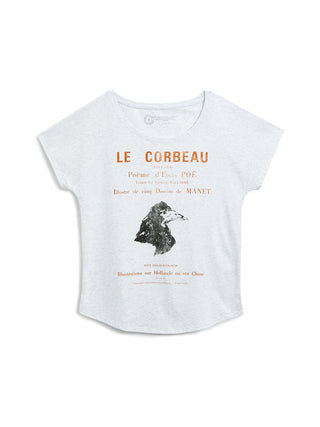 The Raven (French Edition) women's relaxed fit t-shirt