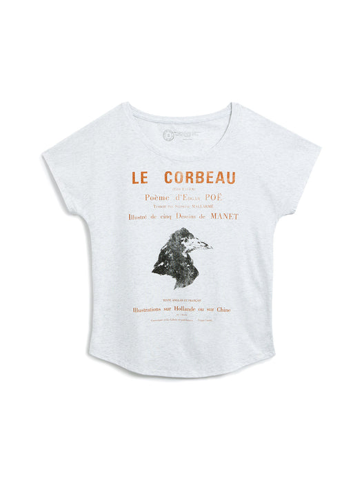 The Raven (French Edition) women's relaxed fit t-shirt