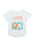 White t-shirt with 'The Wonderful Wizard of Oz' lion graphic on a white background