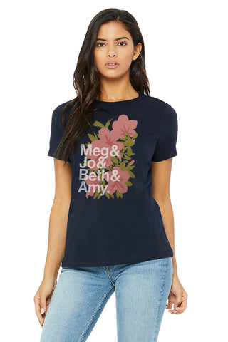 Little Women Character Names – women's crew t-shirt