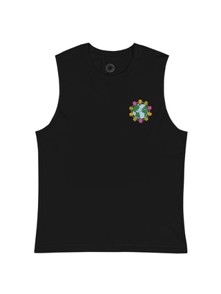 Only Planet with Books unisex tank top