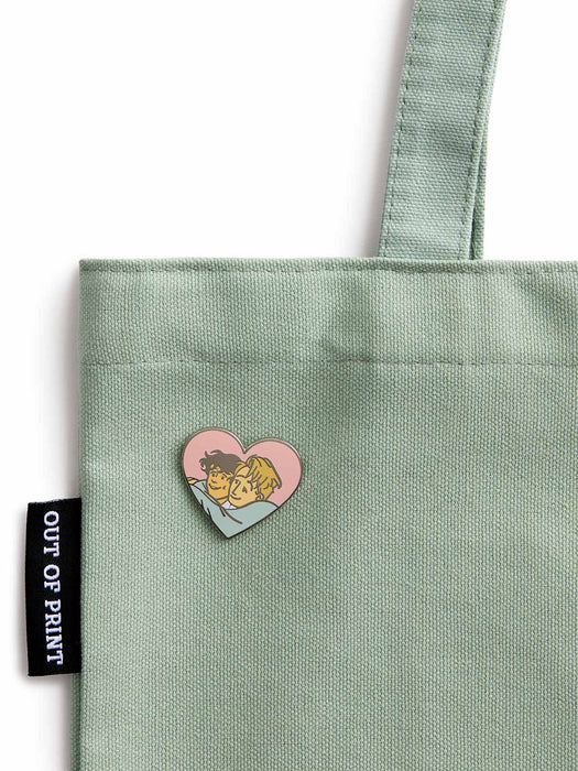 Heartstopper: Nick and Charlie enamel pin
