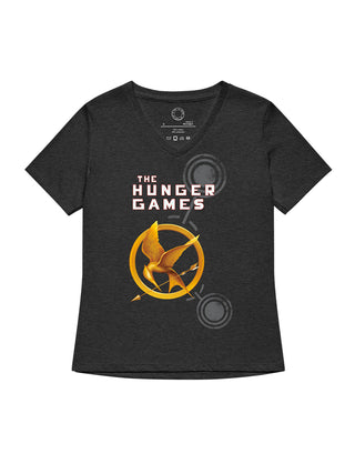 The Hunger Games women's v-neck t-shirt