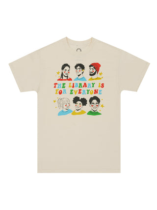 Mychal Threets: The Library is for Everyone unisex t-shirt